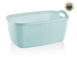 CESTO PLAST. TURQUESA 35X54X26  902900
