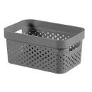 CESTO RECICL.GRIS 26X18X12 4.5L 9037500
