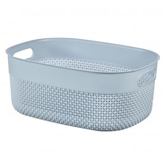 CESTO RESINA AZUL 23X17X12 907700