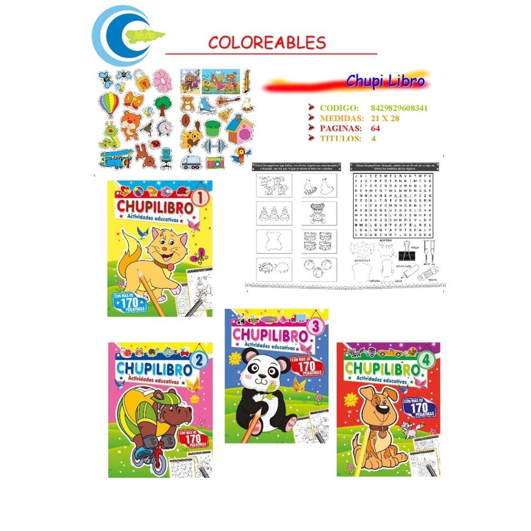CHUPI LIBRO 9015500
