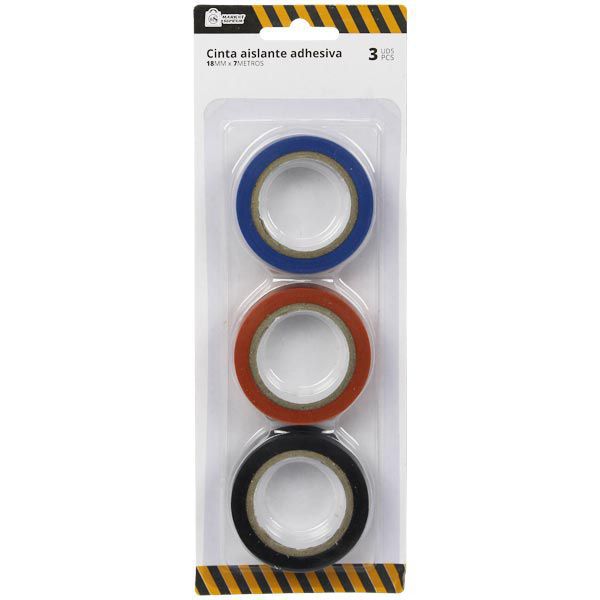 CINTA AISLANTE COLOR 3UD 9008500