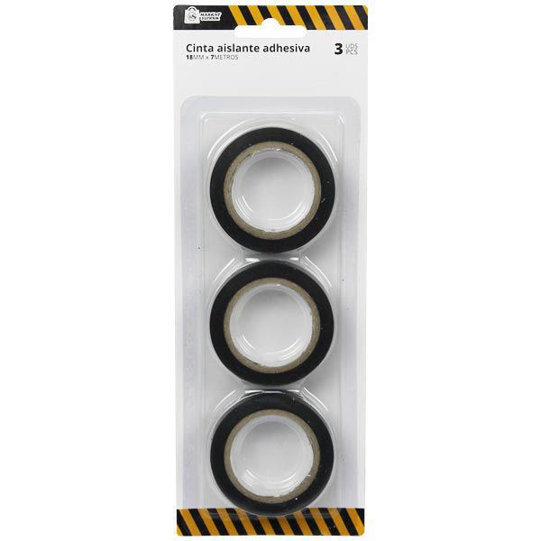 CINTA AISLANTE NEGRA 3UD 9008500