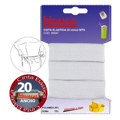CINTA ELASTICA BCA 20MM X2M 9006000