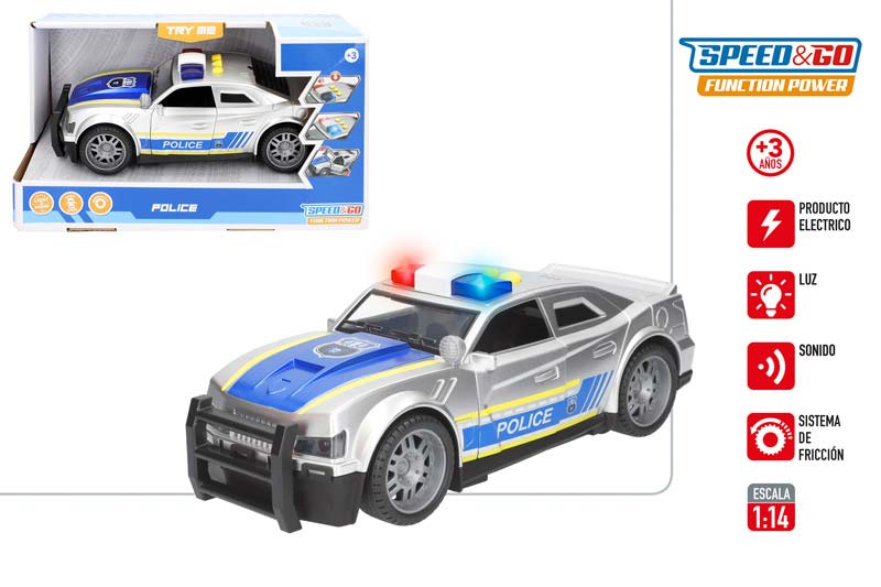 COCHE POLICIA L/S 9086500