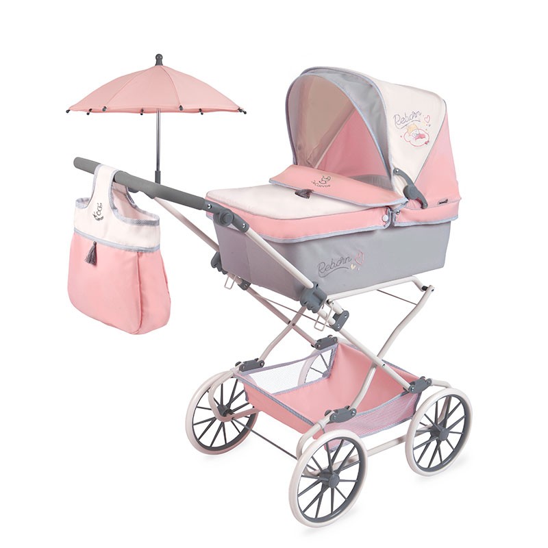 COCHE REBORN C/SOMB.FANNY 90X40X90 91052500