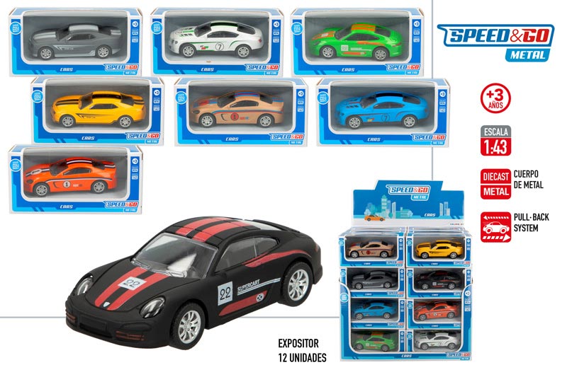 COCHES METAL SPORT CAR 9021000