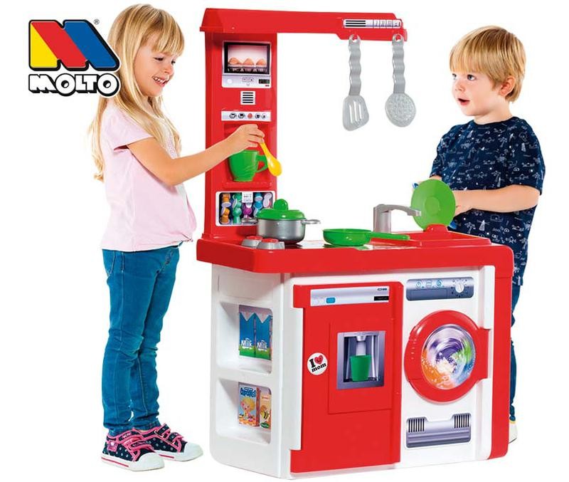 COCINA ESTUDIO ROJA 12PZ 82X56X28 927500R