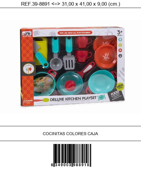 COCINITA COLORES NEW DELUXE 906500