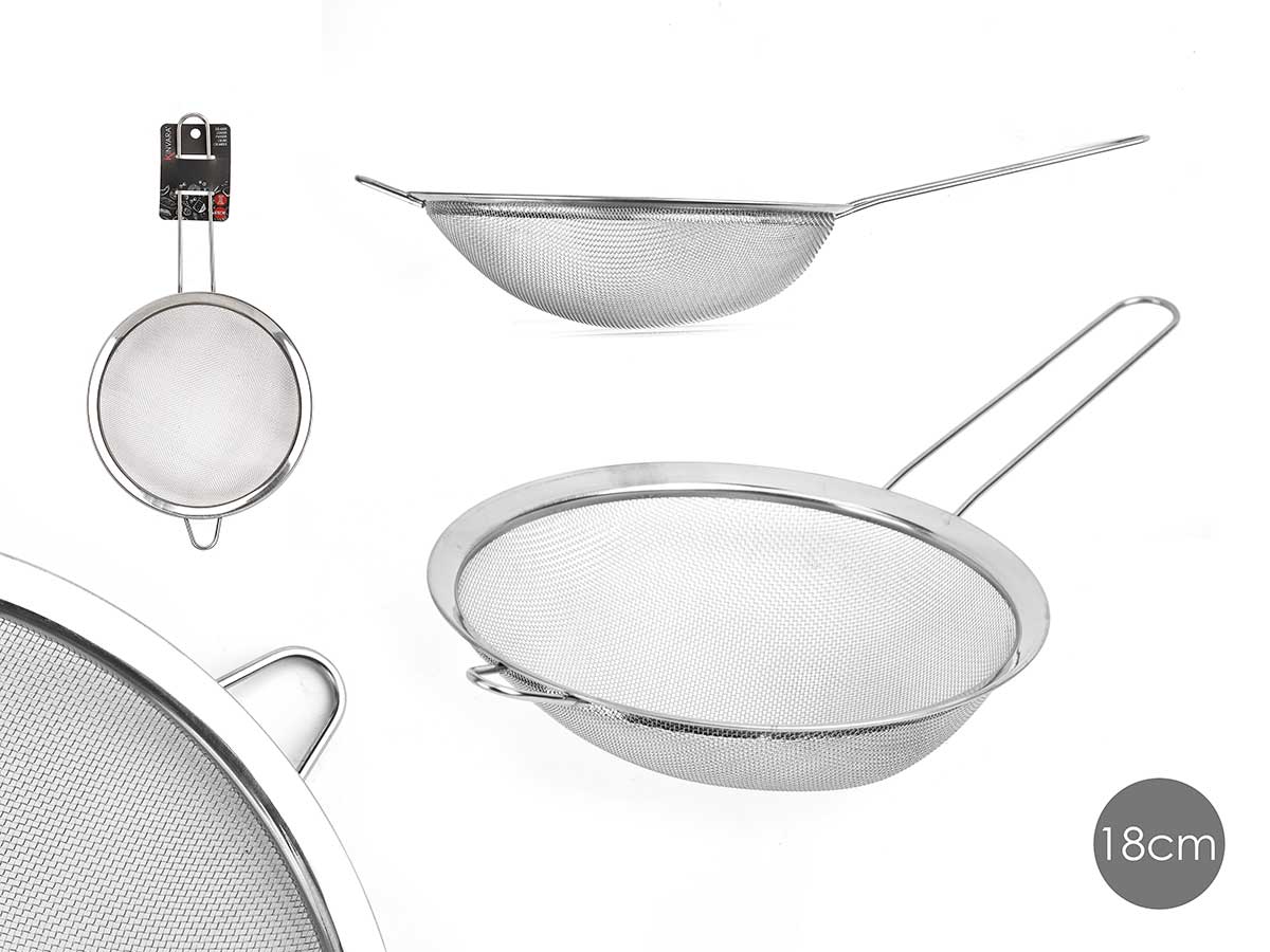 COLADOR ACERO SOPORTE 18CM 901500