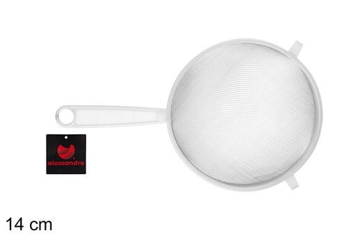 COLADOR PLAST.BLANCO 14CM 9008500