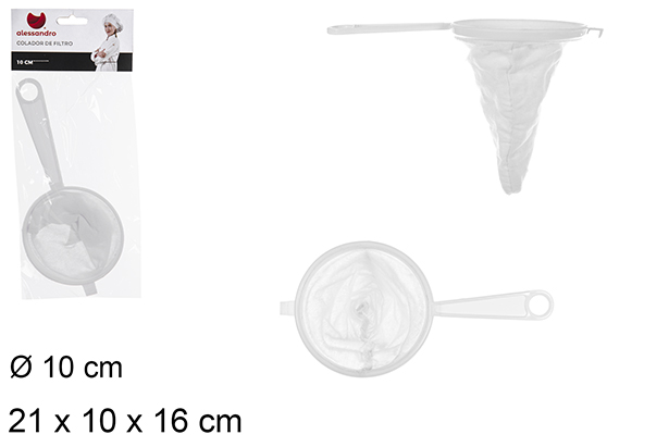 COLADOR TELA 10CM  900800