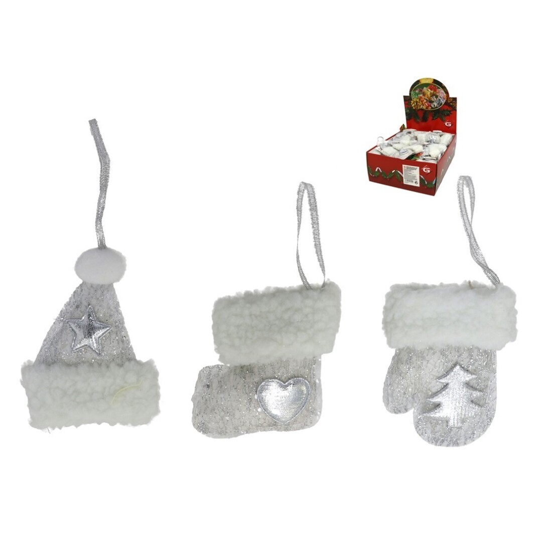 COLGANTE FIGURA PLATA 8CM 9011500