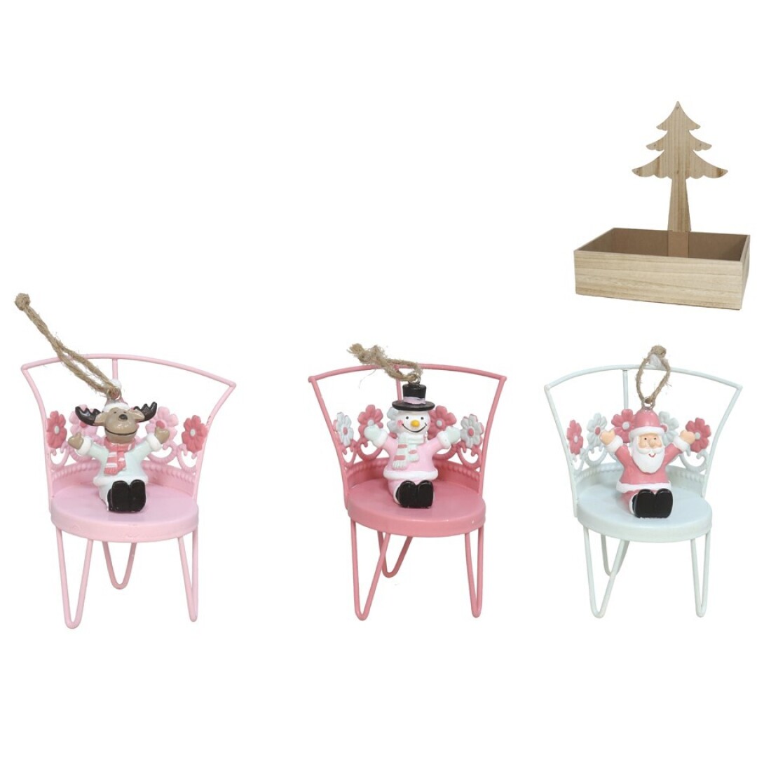 COLGANTE SILLA C/FIGURA 8.5CM 901400