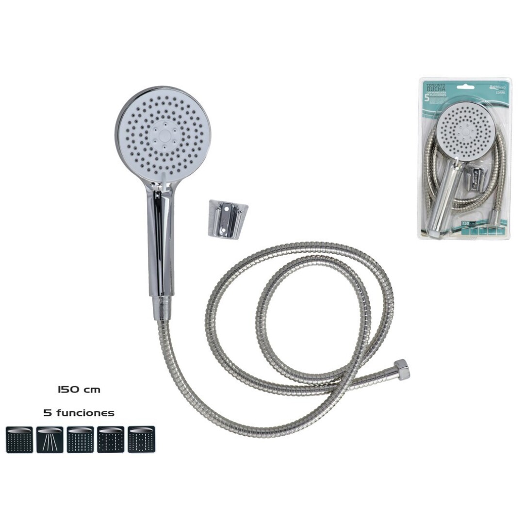 CONJ.DUCHA 5FUNC. 150CM 905900