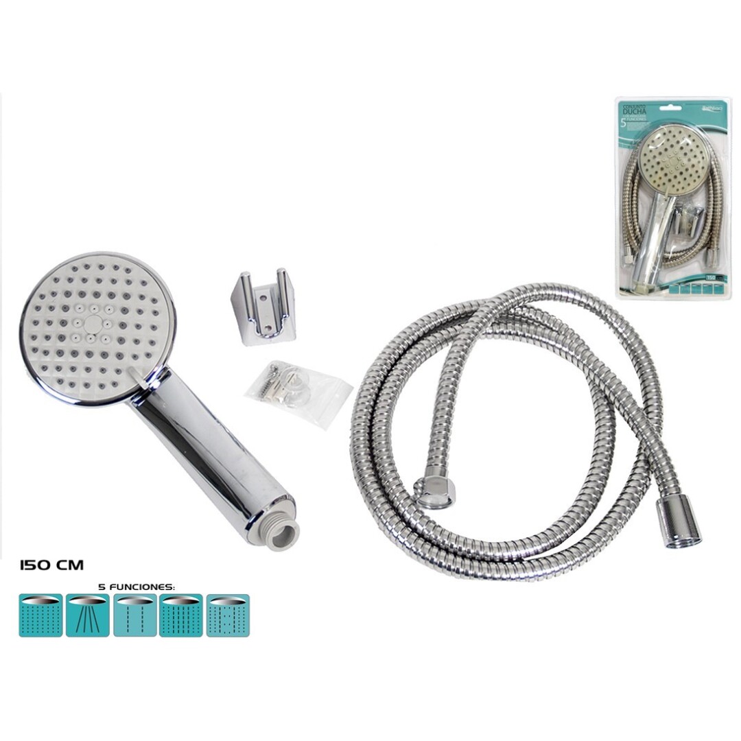CONJUNTO DUCHA 5FUNC. 150CM 905900