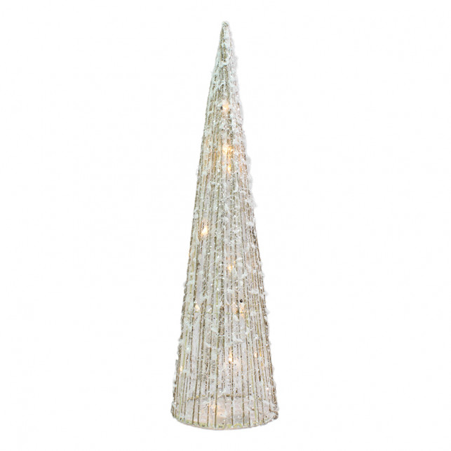 CONO DECORADO 15LED CALIDO 60CM 908100
