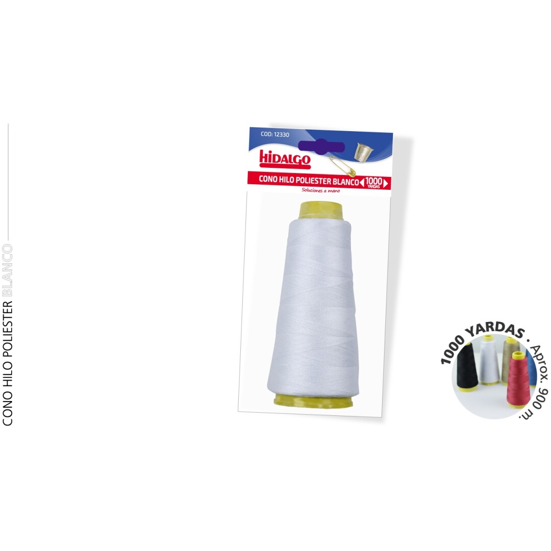 CONO POLIESTER BLANCO 900700