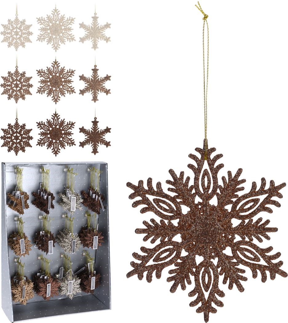COPO NIEVE COLGAR 10CM 900700