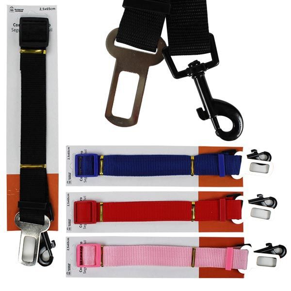 CORREA PERRO PARA COCHE 2.5X65CM 9011500