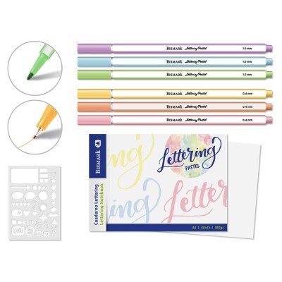 CUADERNO LETTERIN A5+6ROTU+PLANT. 903600