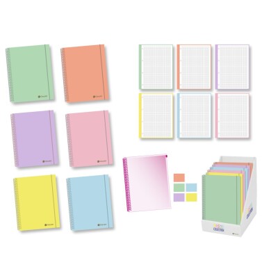 CUADERNO PASTEL SOFT A4  120H 9064500
