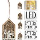 CUADRO MADERA C/LED 10CM 902100