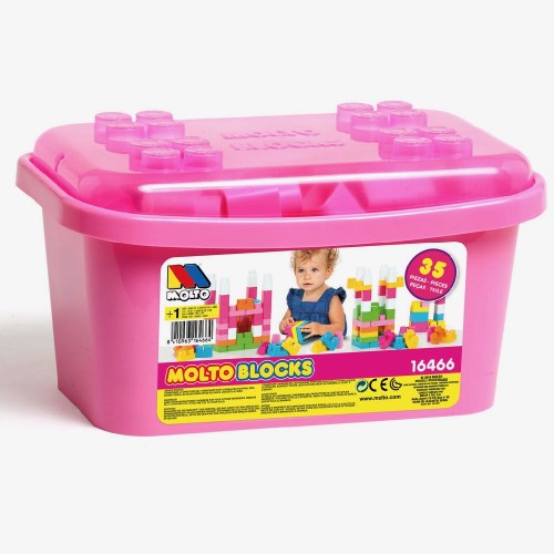 CUBETA 35 BLOQUES ROSA 901000R