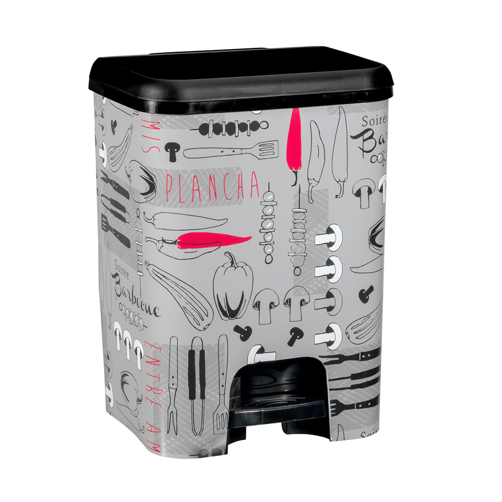 CUBO GLASS NGRO COCINA 26L 912800