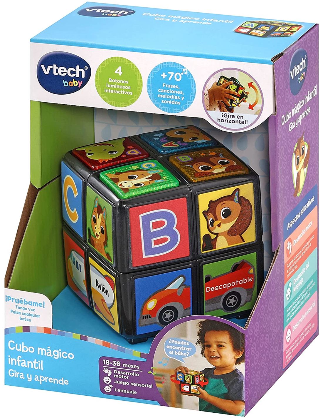CUBO MAGICO INF.GIRA Y APRENDE 912500K