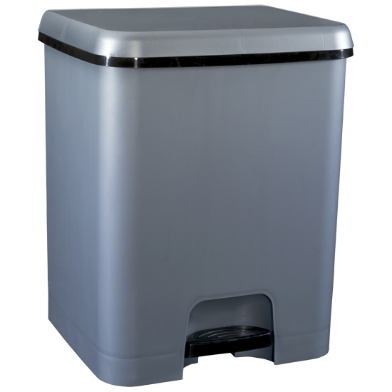 CUBO PEDAL PLATA 52L DUO 914500