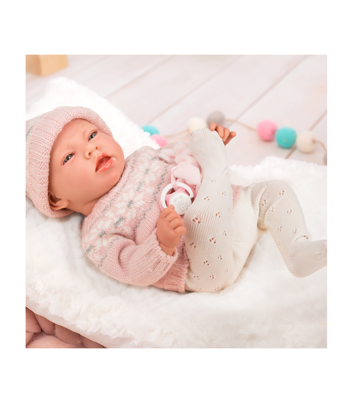 DAFNE ROSA 40CM C/COJIN 9471500