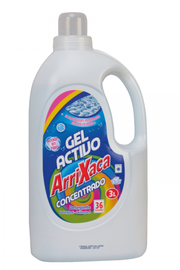 DETERG.ARRIXACA GEL ACTIVO 3L 9027500
