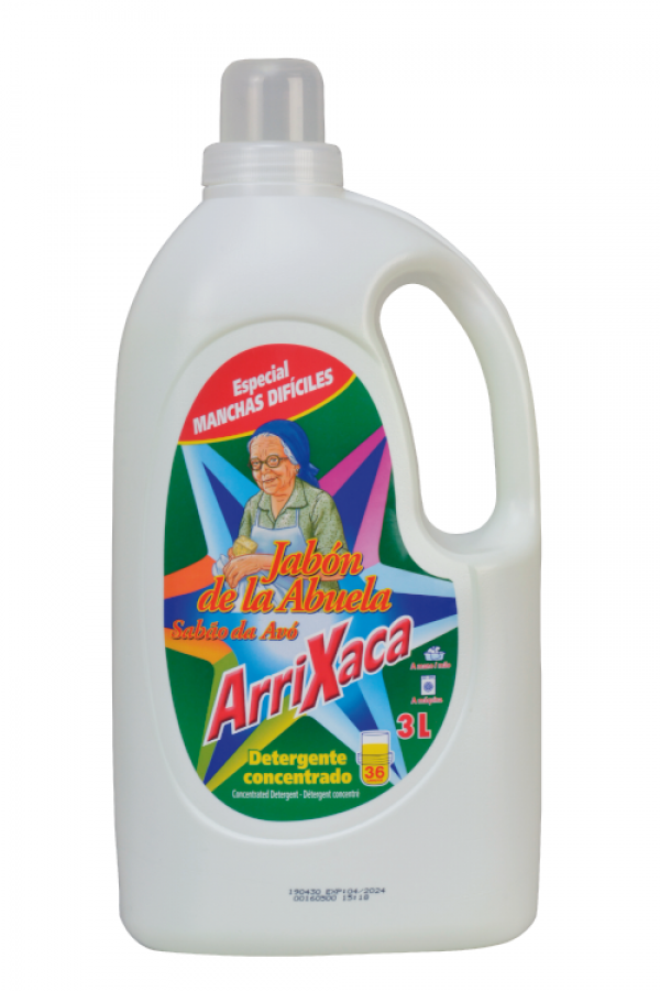 DETERG.ARRIXACA JABON ABUELA 3L 90275000