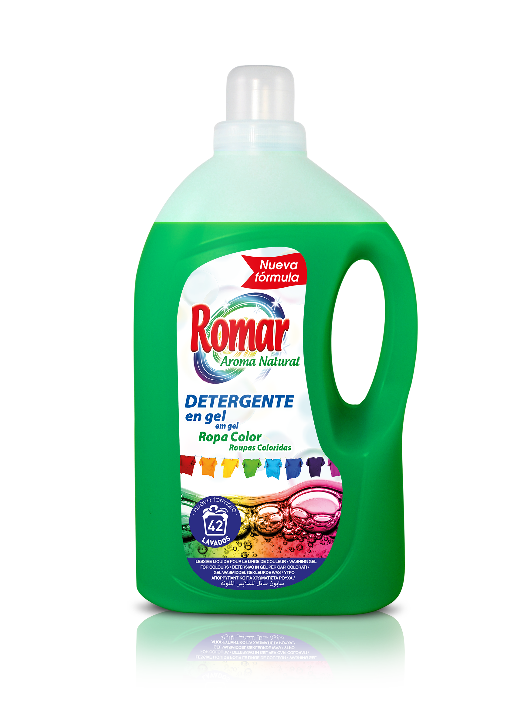 DETERG.GEL NATURAL 3L ROMAR 903500