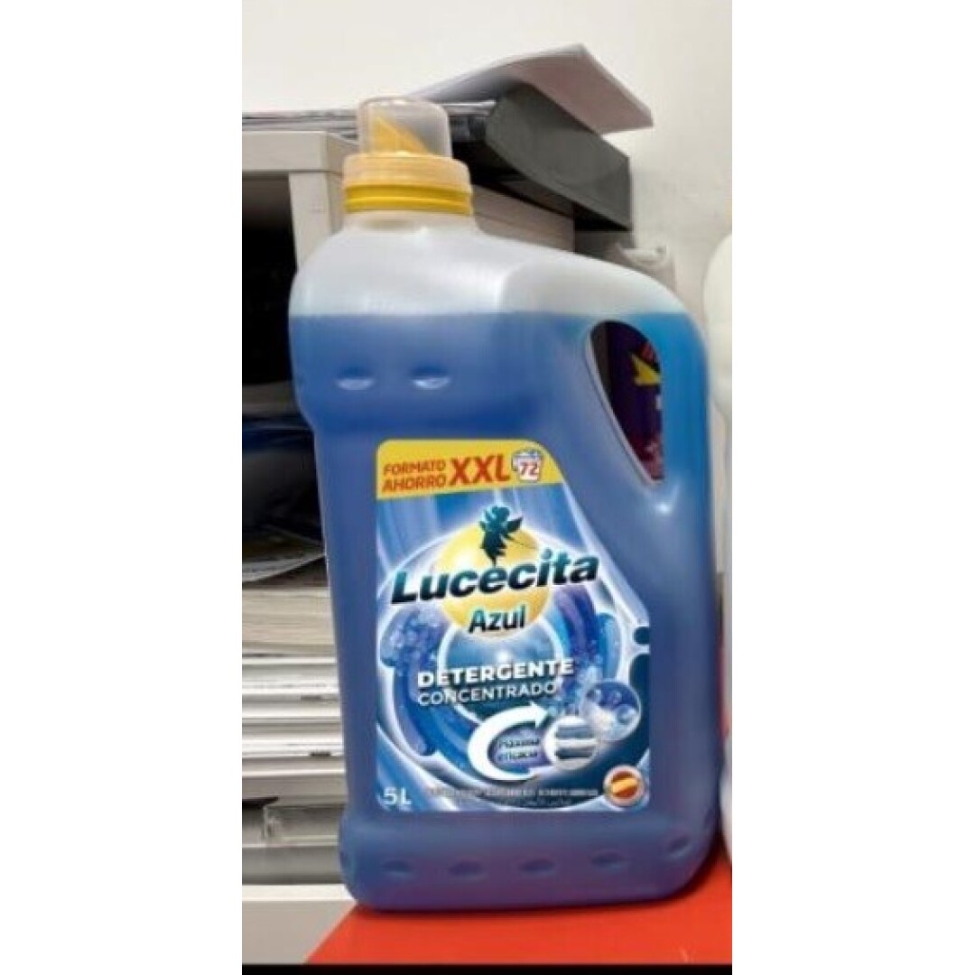 DETERG.LIQ.AZUL 5L LUCECITA 903100