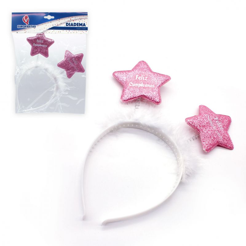 DIADEMA ESTRELLAS FELIZ CUMPLE 901200