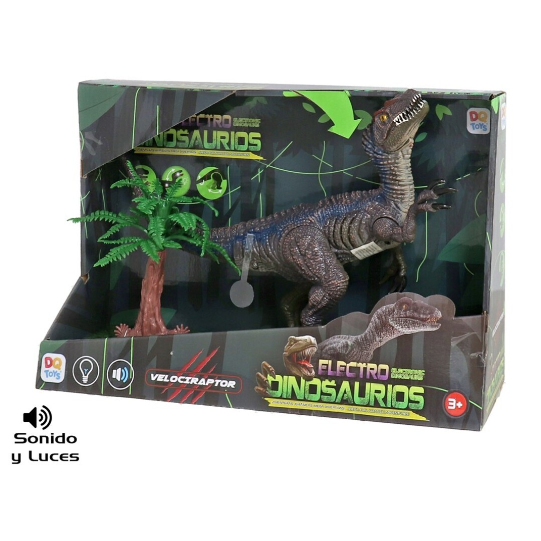 DINOSAURIO VELOCIRAPTOR ANDA L/S 907700