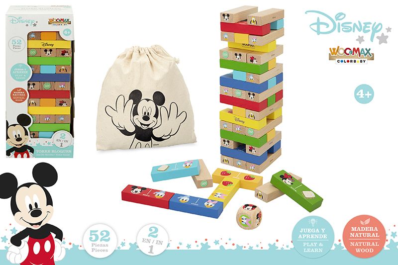 DISNEY JUEGO TORRE BLOQUES 914100