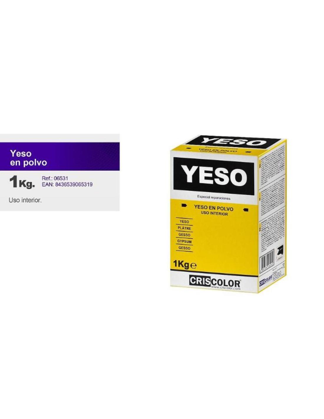 ECOBRICO YESO 1KG 901000