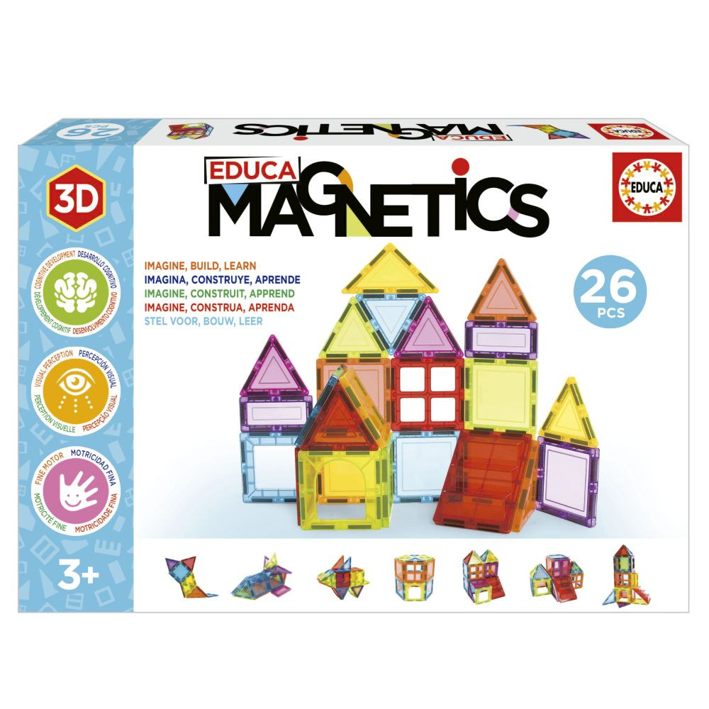 EDUCA MAGNETICS 26PCS 9127500