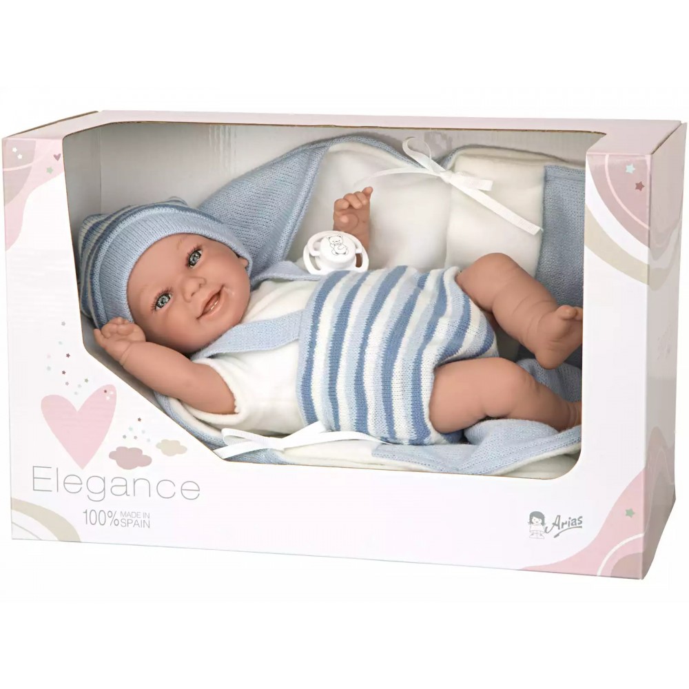 ELEGANCE BABYTO AZUL C/MANTA 9314500