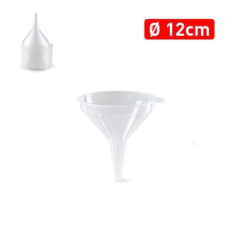 EMBUDO 12CM TRANSPARENTE 9003500