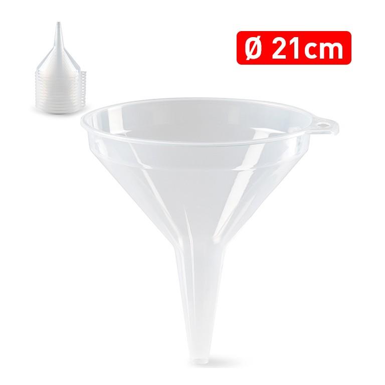 EMBUDO 21CM TRANSPARENTE 901000