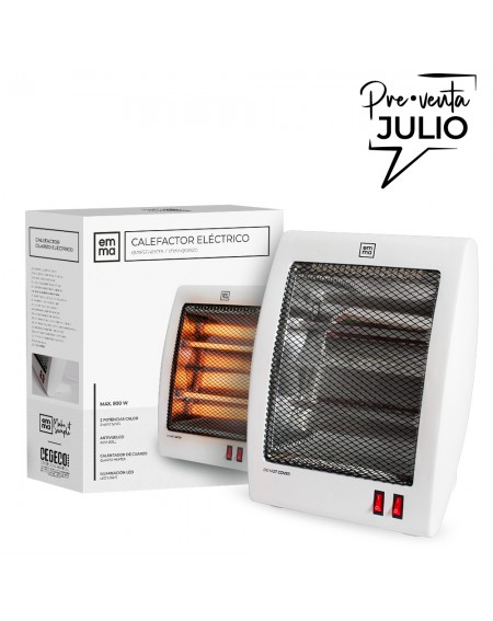 EMMA CALEFACTOR CUARZO 800W 38X24 908500