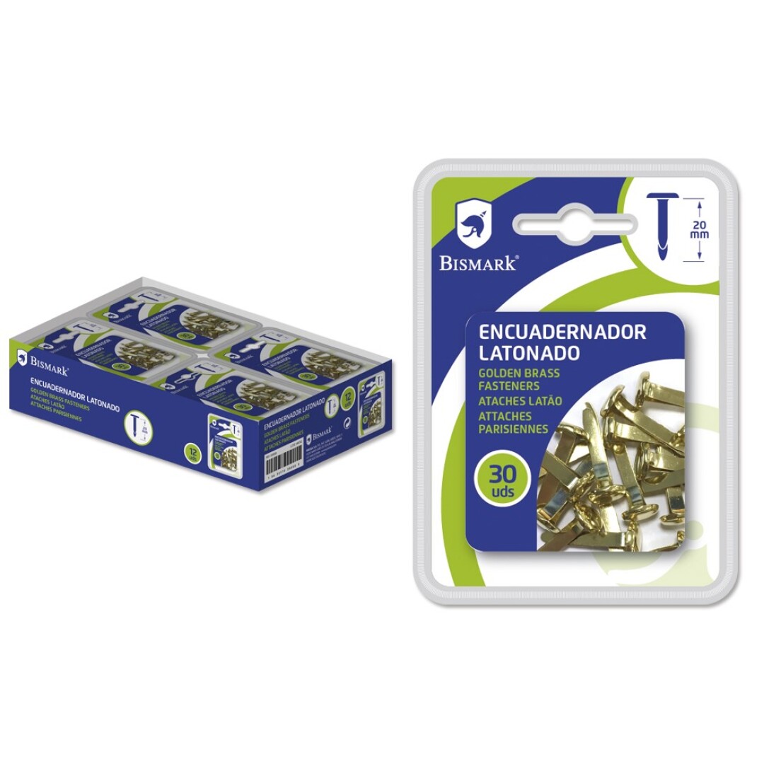 ENCUADERNADOR LATONADO 30PC 900700
