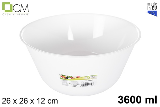 ENSALADERA BLANCA 3600ML 900800
