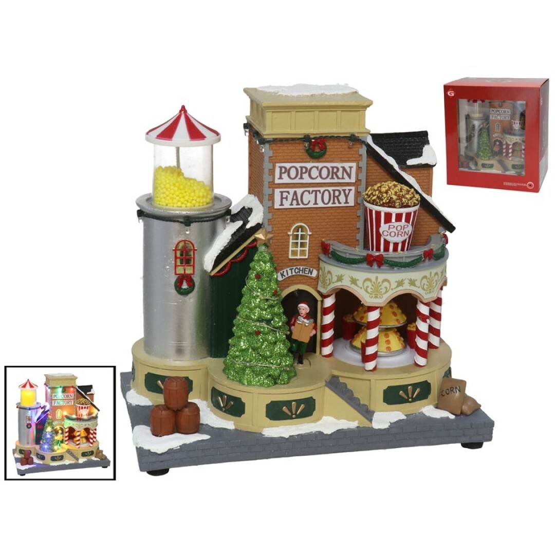 ESCENA FABRICA LED MOV./MUSI 21X14X23.50CM 927200