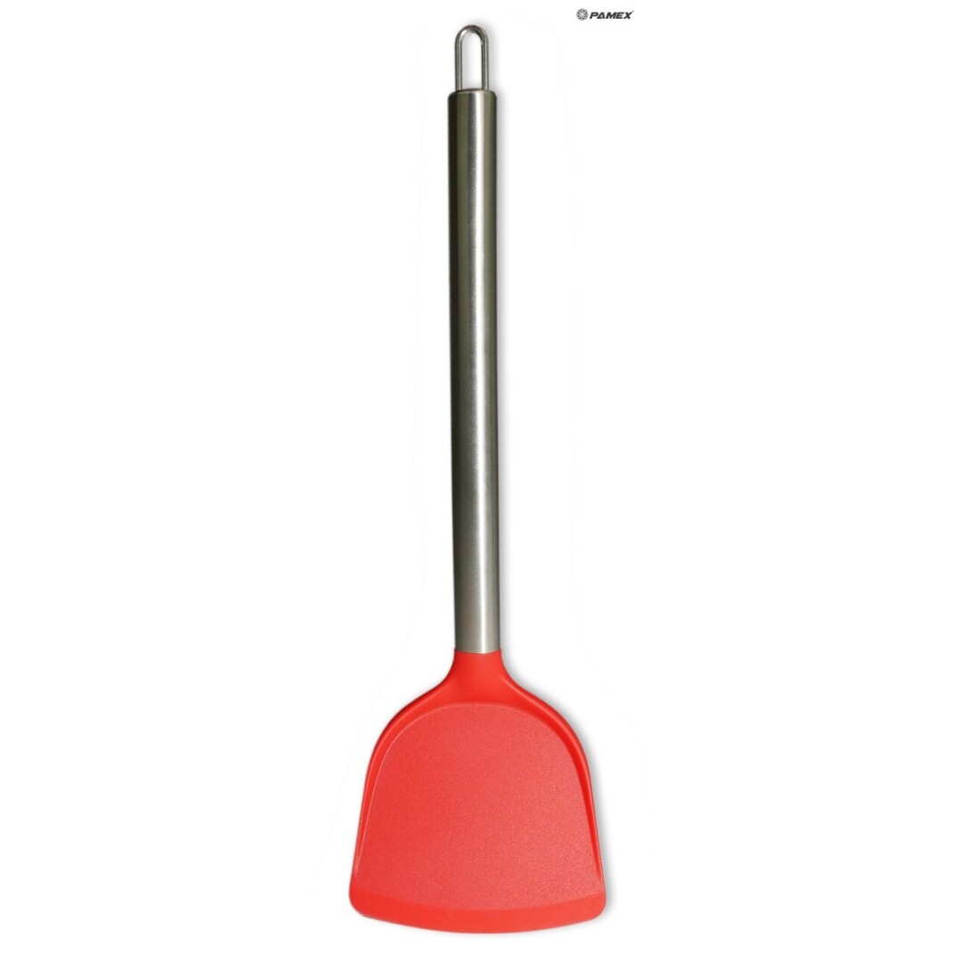 ESPATULA SILICONA C/MANGO INIX.ROJA 901500
