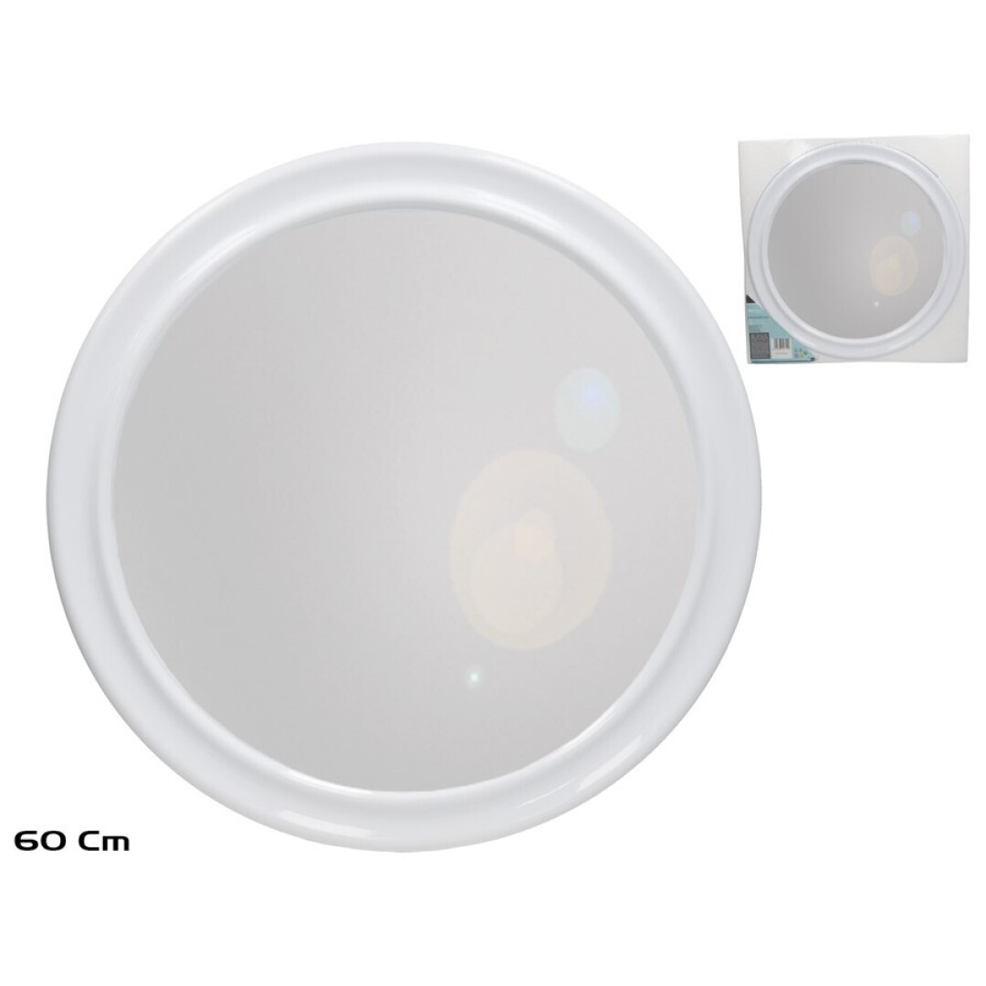 ESPEJO BAÑO RED. 60CM BLANCO 908900