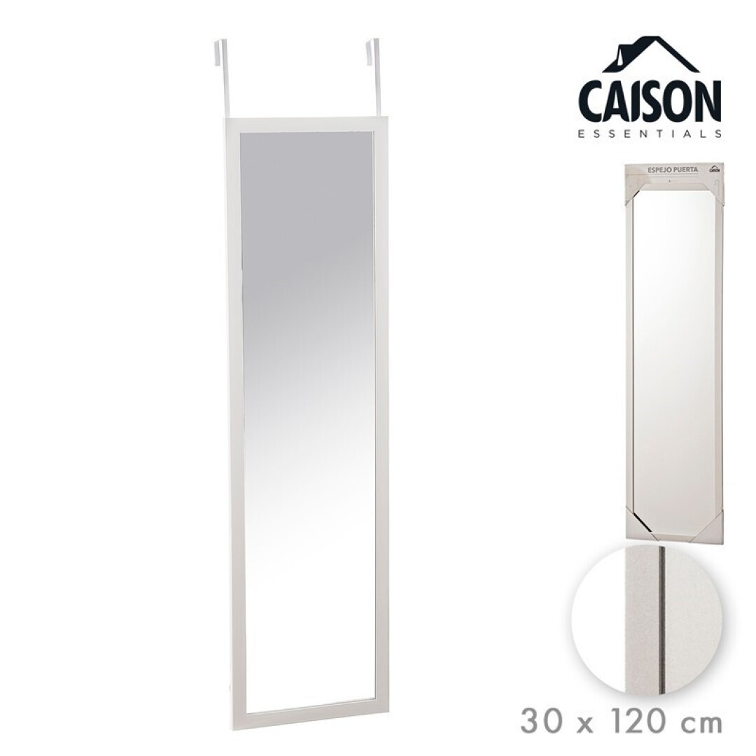 ESPEJO PUERTA 30X120CM BCO  914500